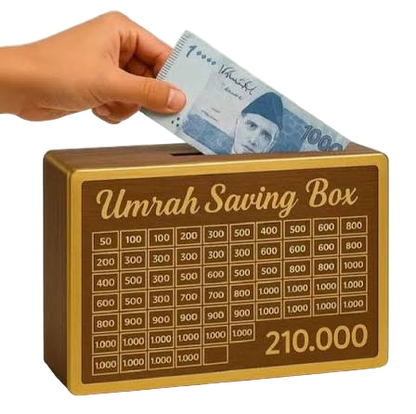 Umrah Saving Box - 280 Days Plan