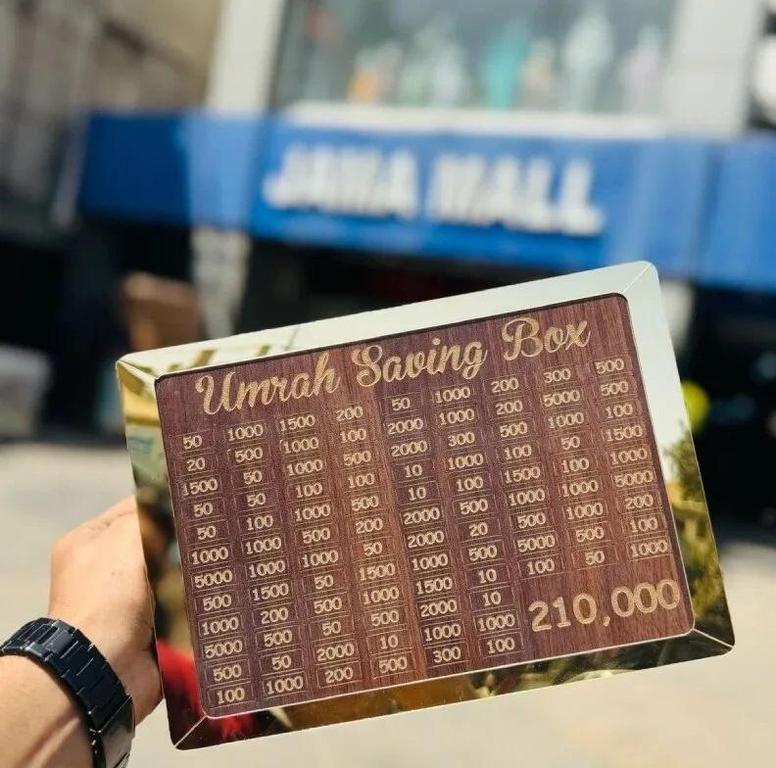 Umrah Saving Box - 280 Days Plan